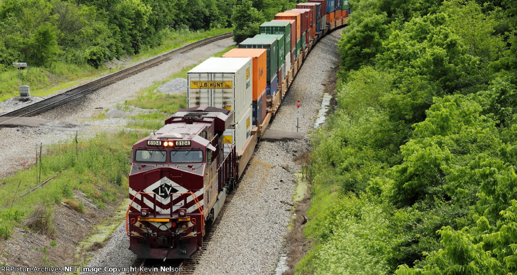 NS 8104 ES44Ac Lehigh Valley Heritage